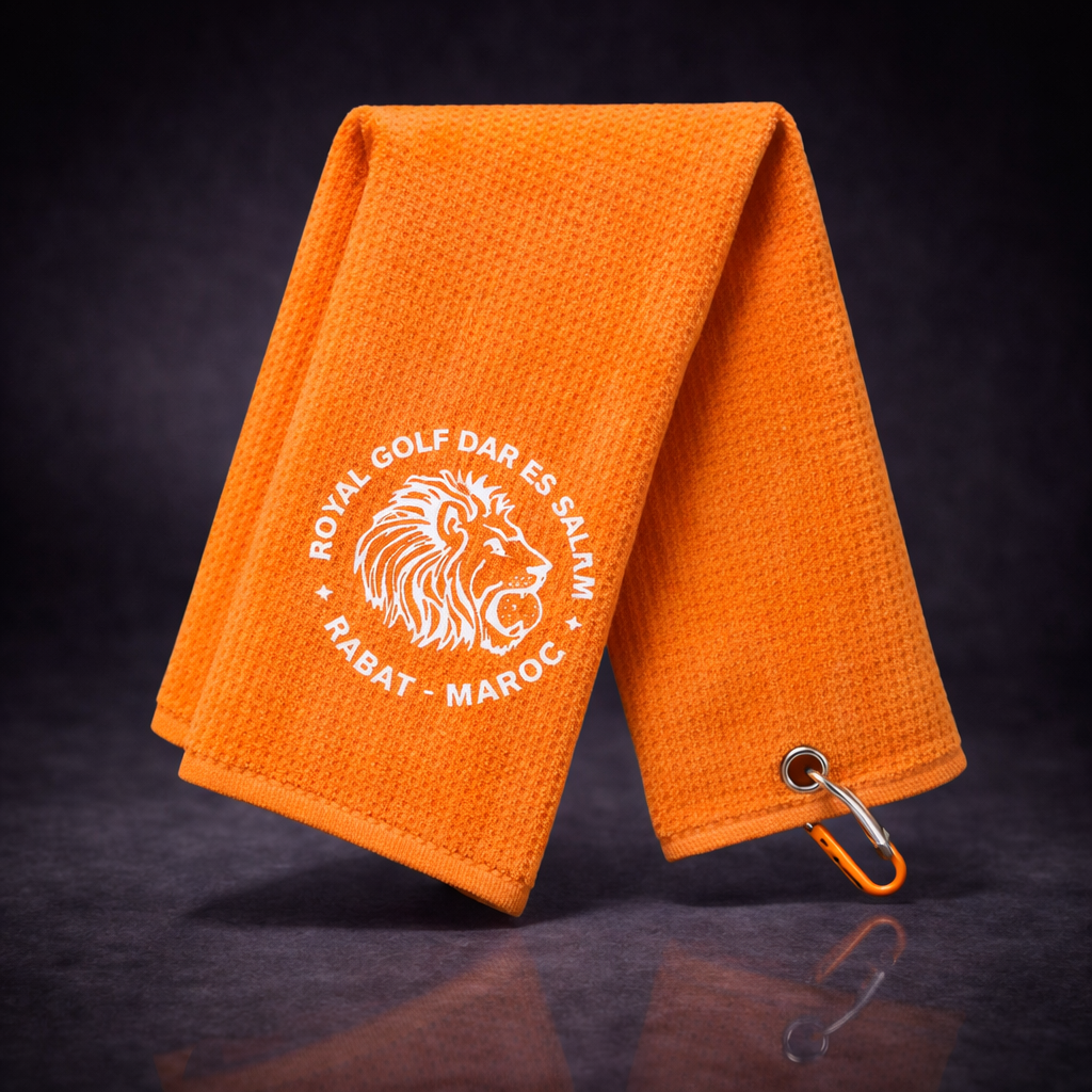 SERVIETTE DE GOLF ORANGE – Image 1