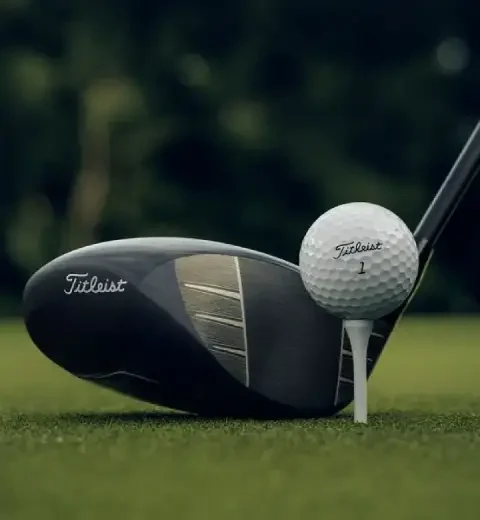 putter Titleist avec ambiance haut de gamme